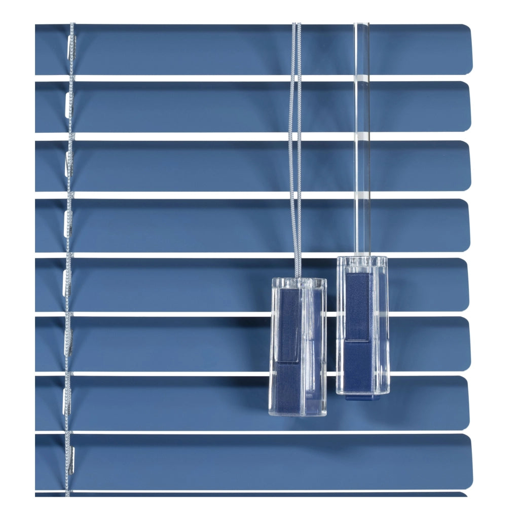 VIEWTEX Veneziana in alluminio  25mm azzuro  100 X 175cm - Made in Europe - 5 anni di garanzia