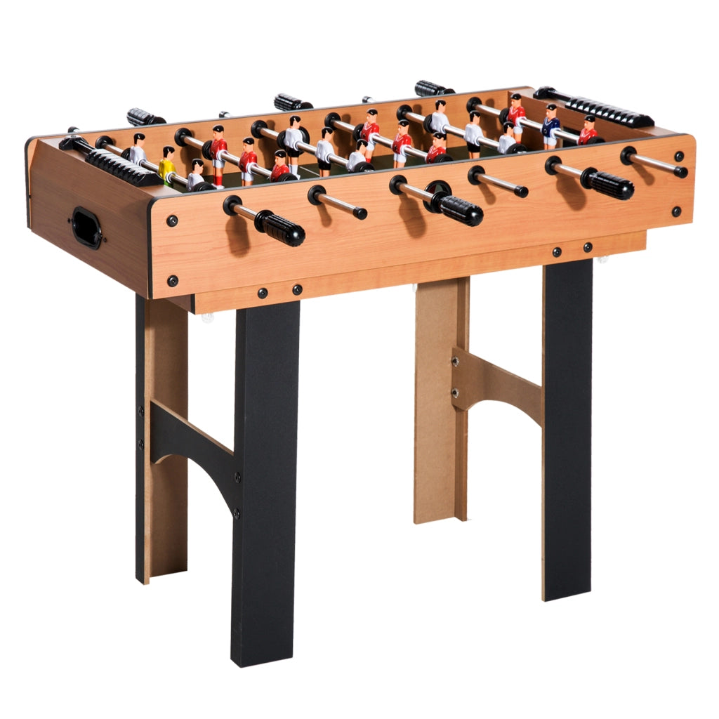 Tavolo Multigioco 4 in 1 con Calcio Balilla. Hockey da Tavolo. Ping Pong e Biliardo in MDF. 92x78x80cm