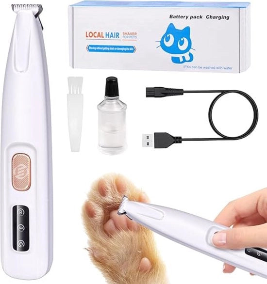 Tondeuse per cani con lame per pelliccia spessa - Trimmer per cani - Tondeuse per cani - Tondeuse per animali - Tondeuse per cani per truccatori