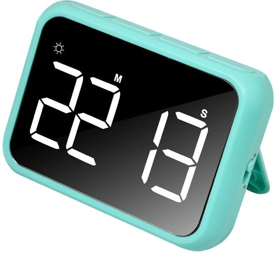 Timer elettronico digitale per cucina con funzione countdown (senza batterie)