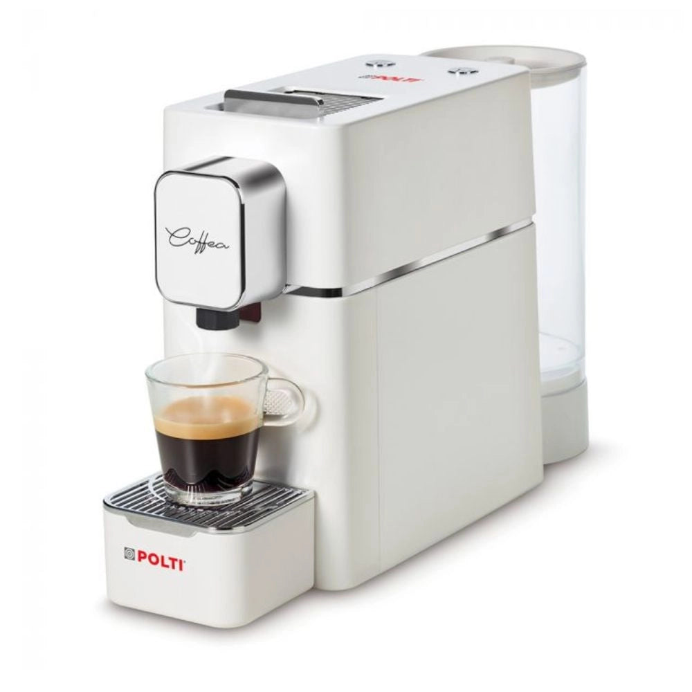 Polti coffea s15w, macchina da caffè a cialde e.s.e. da 44 m, incluse 54 cialde di solo caffè monorigine, il caffè di - 8007411901867
