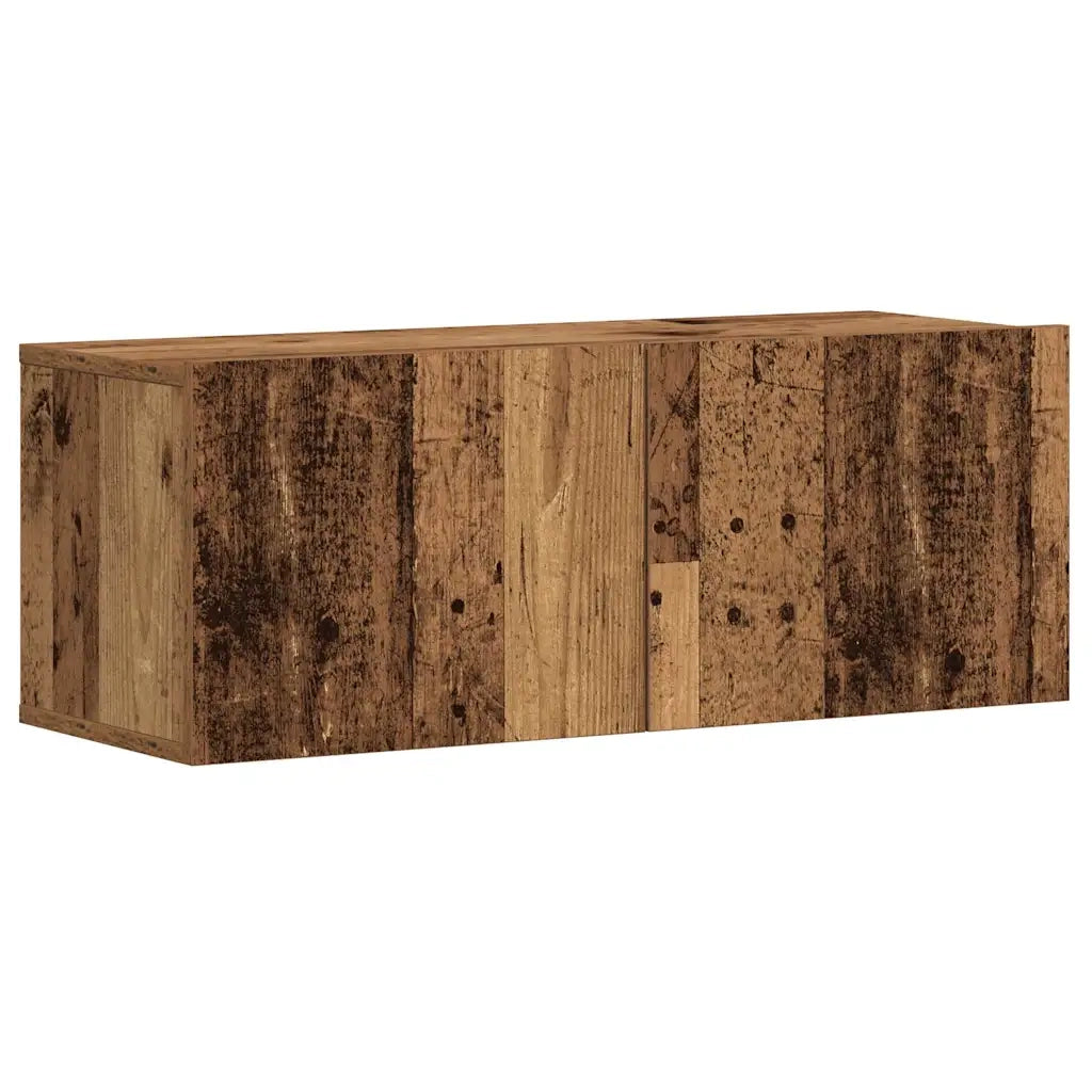 Mobili TV a Parete 5 pz Legno Antico in Legno Multistrato 3328959