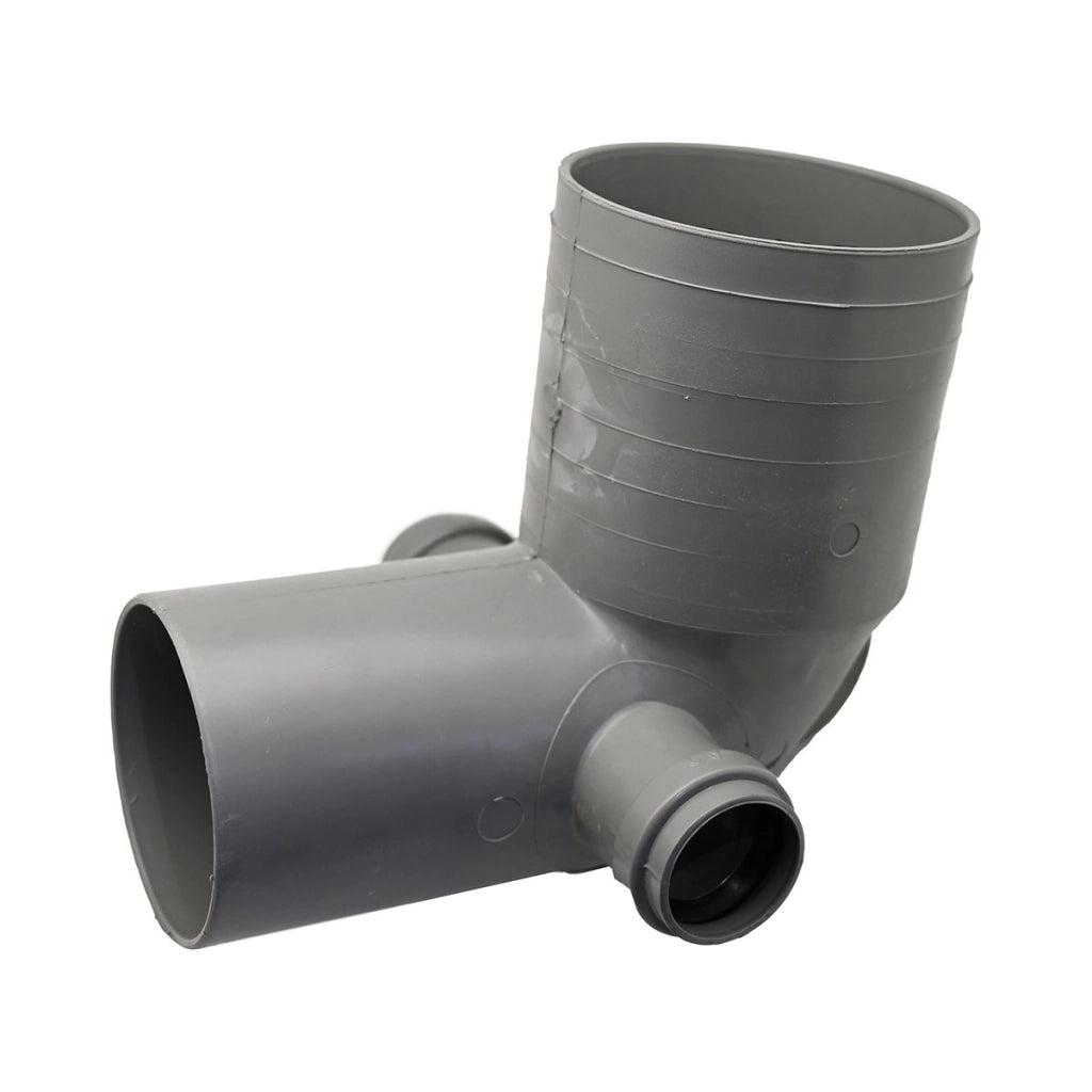 CURVA WC D. 100 2 ATTACCHI- Diam. 40 Destro/Sinistro- ESCLU- pezzi 1