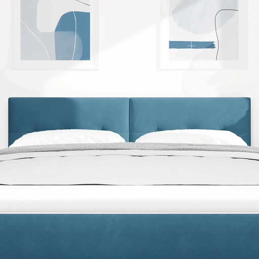 Testiera | Testata Blu Scuro 144 cm Velluto