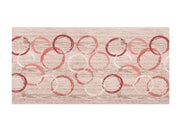 Tappeto Passatoia Tessuto Jacquard Linea Emozioni Disegno Giotto Rosso - 57x115 - Rosso
