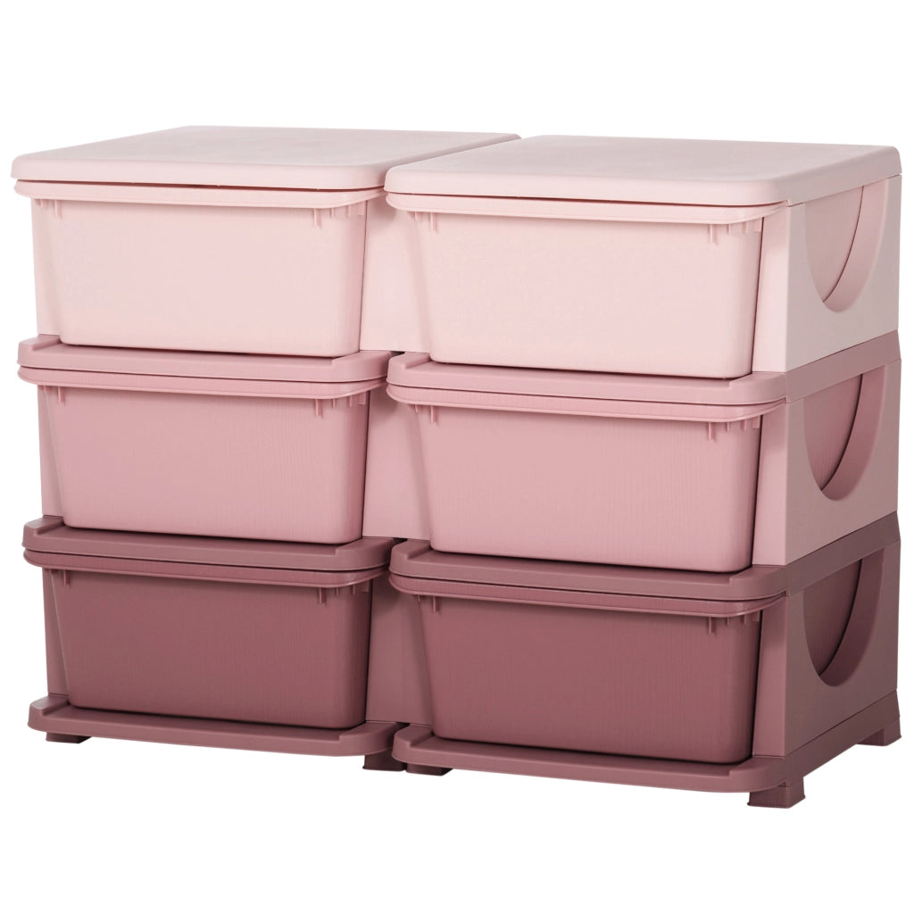 Cassettiera bambini 3 cassetti ¨C Minimal ¨C rosa