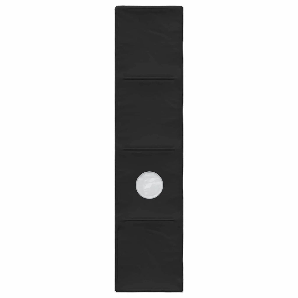 Letto con Tunnel 3 pz Rovere Artigianale e Nero 3423520