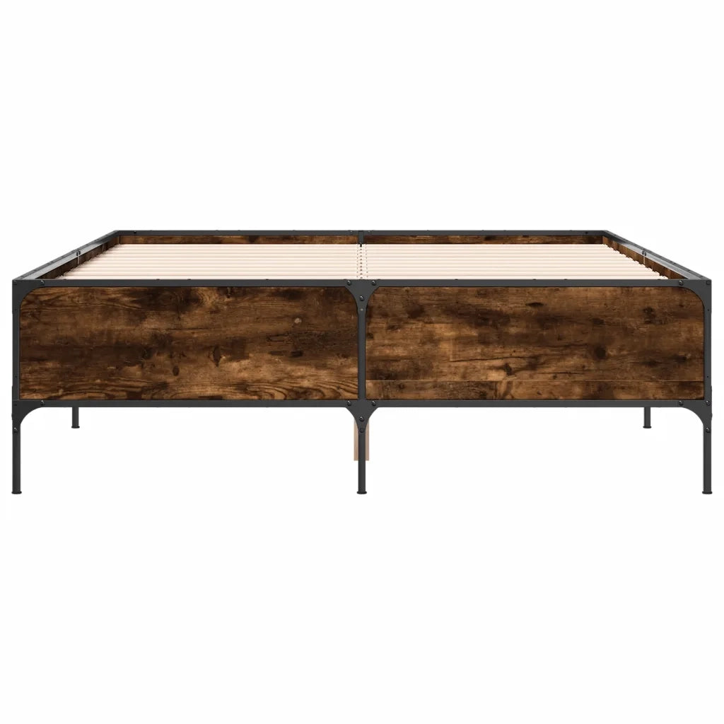 Giroletto Rovere Fumo 135x190 cm in Legno Multistrato Metallo 3279814