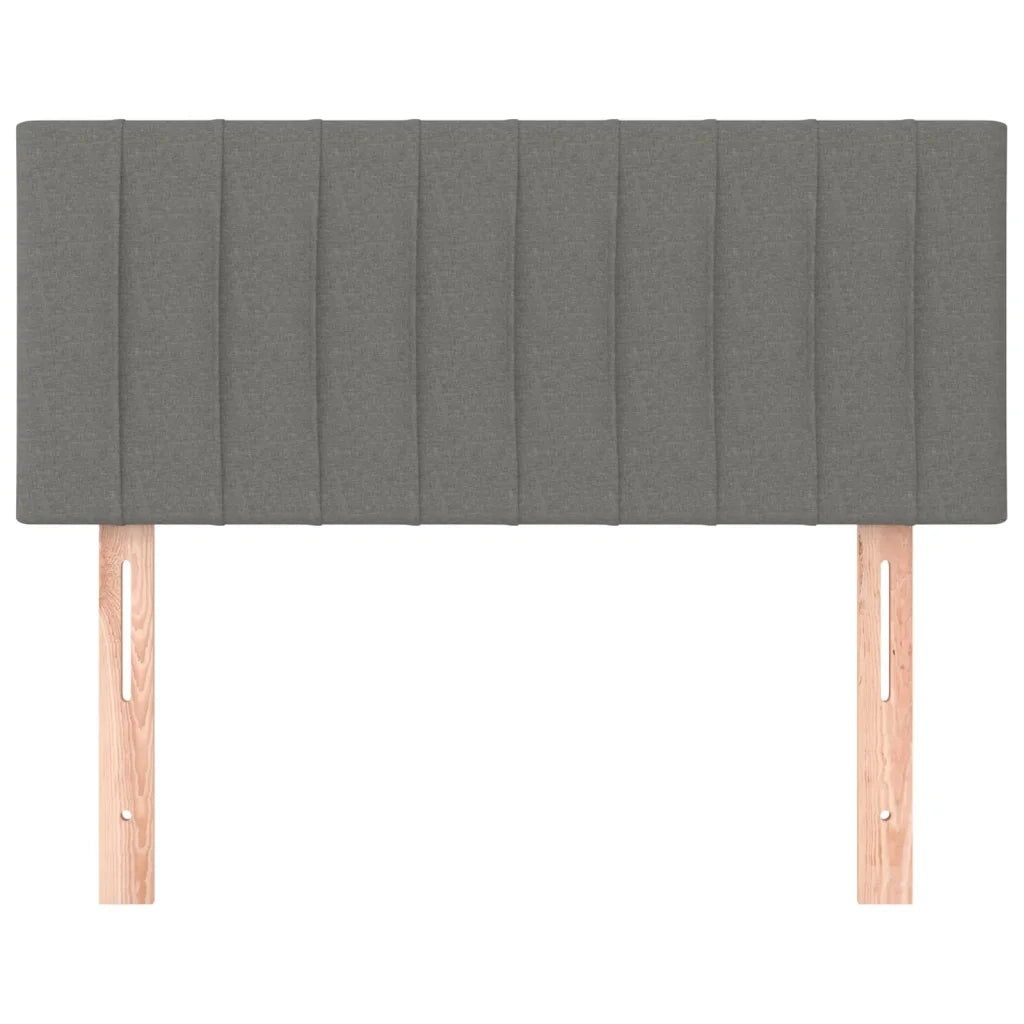 Testiera | Testata Grigio Scuro 80x5x78/88 cm in Tessuto