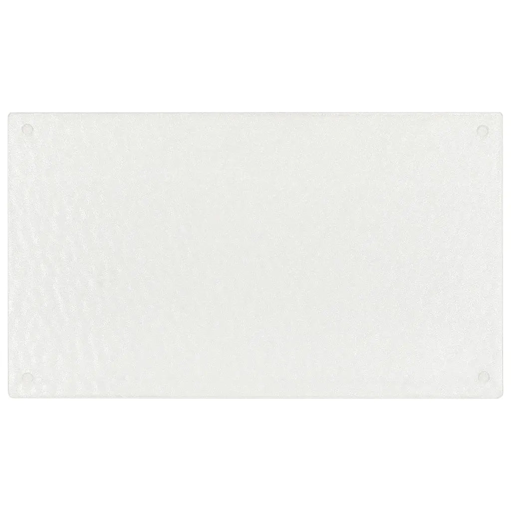Taglieri 2 pz Motivo Bolle Trasparenti in Vetro Temperato 322289