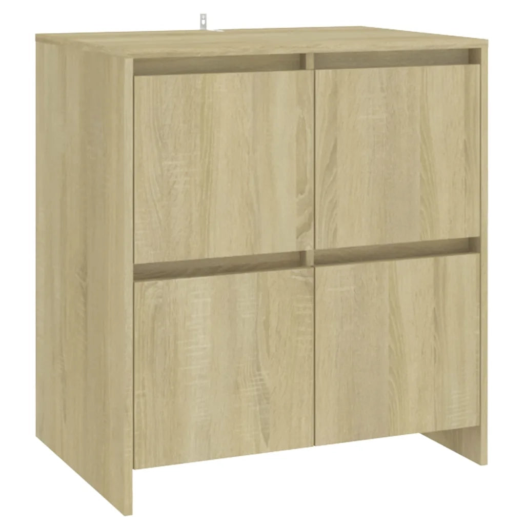 Credenze 3 pz | Madia | Buffet da pranzo | Armadio da pranzo Rovere Sonoma in Legno Multistrato