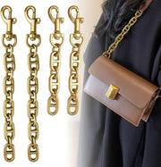 Estensione cinturino per borsa a tracolla con chiusura antiscivolo - Lunghezza 12-17 cm - Estensione cinturino per borsa a tracolla - Superficie liscia e resistente - Estensione cinturino per borsa a tracolla con chiusura antiscivolo.