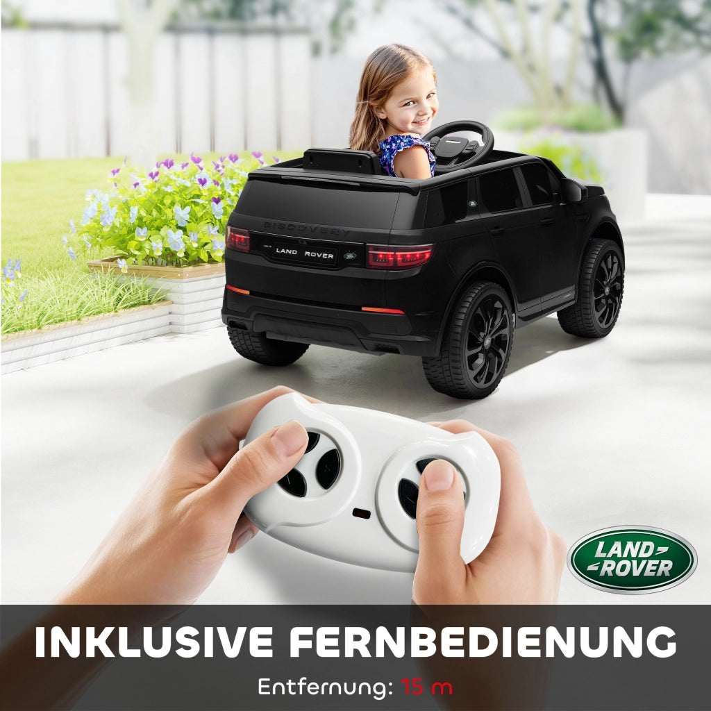 Auto Elettrica per Bambini 12V ¨C Minimal ¨C Nero con Telecomando e Luci LED