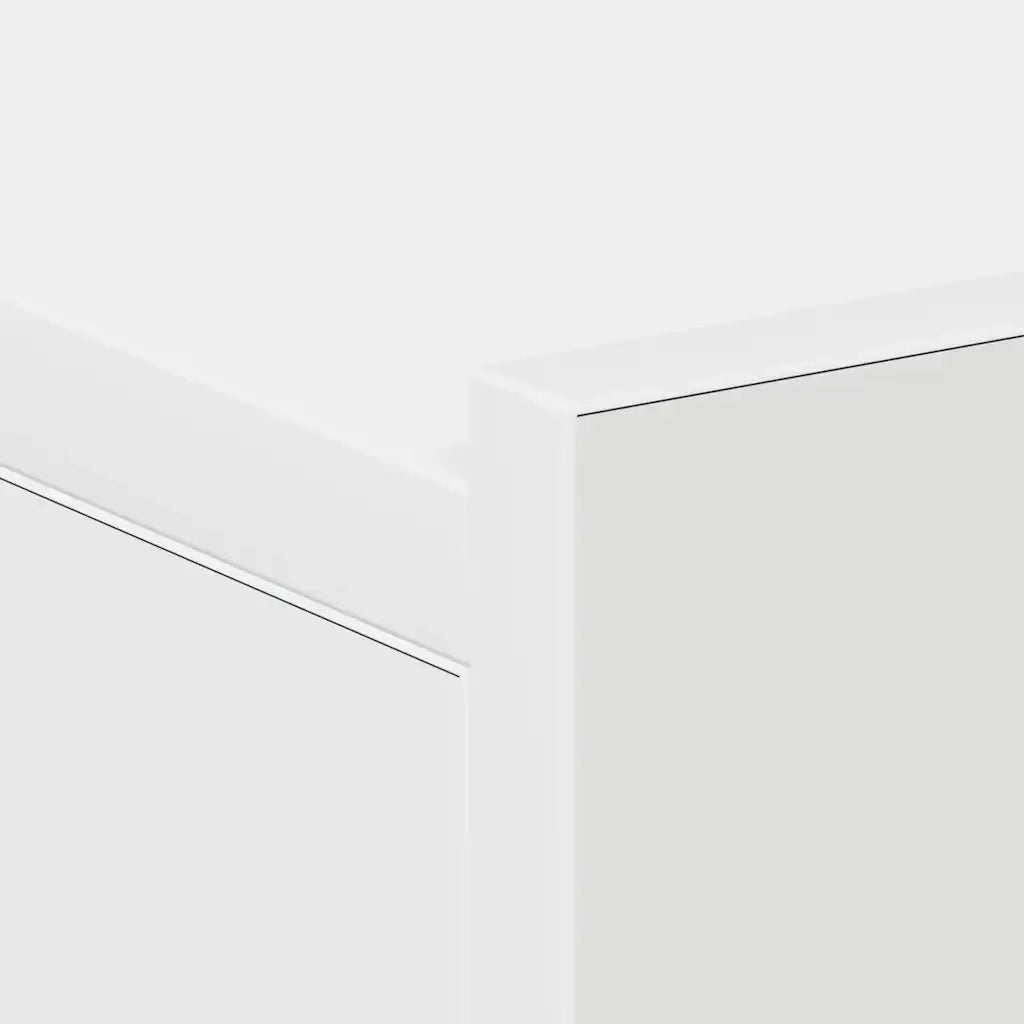 Comodino Pensile-Tavolino da notte Bianco 40x30x15 cm in Legno Multistrato