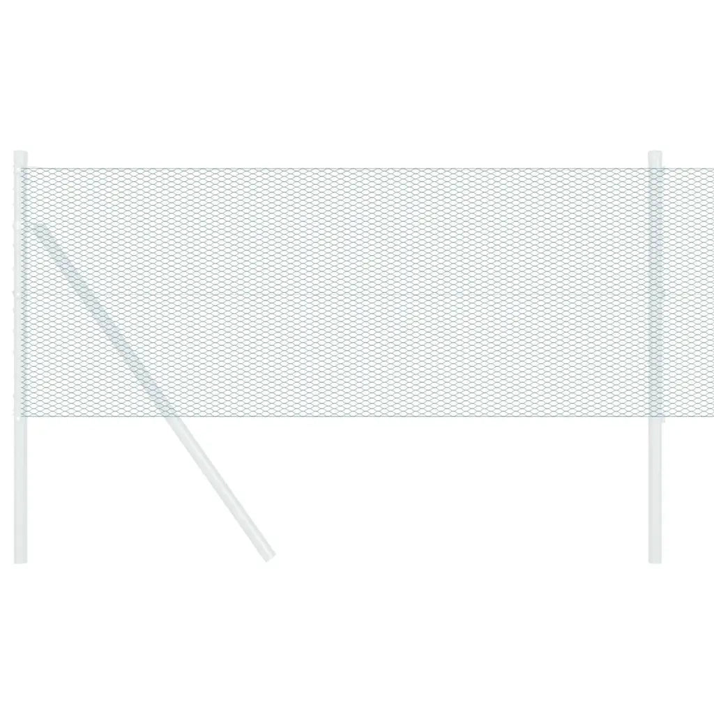 Recinzione da Giardino | Recinzione Esagonale Verde 0,4 x 25 m PVC