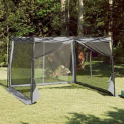 Tenda interna Grigio e arancione 303 x 303 x 196 cm taffetà 42001174