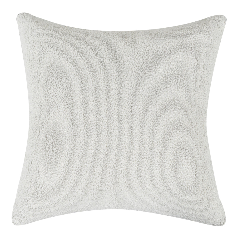 Divano ad angolo sinistro in tessuto bianco lato sinistro stile minimalista