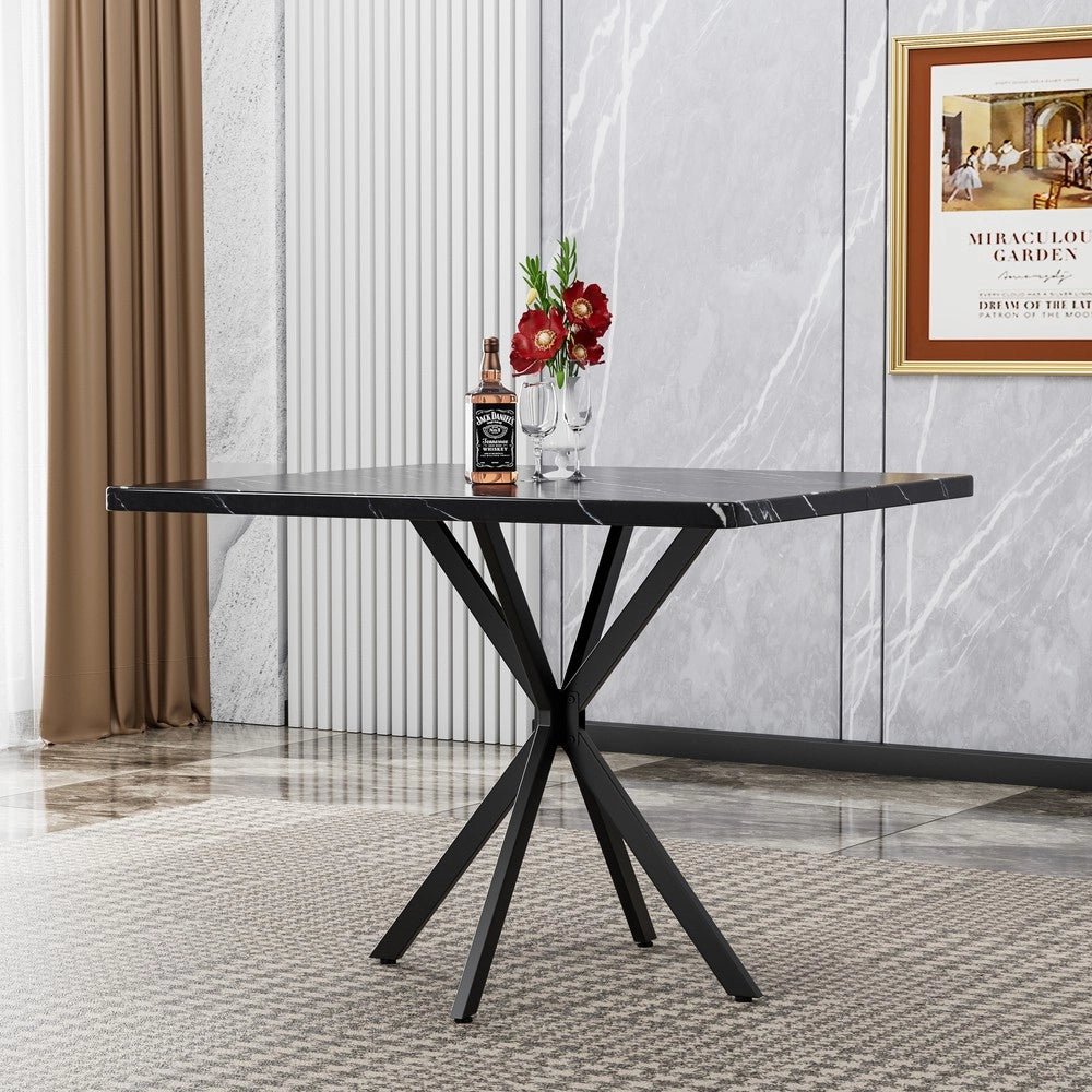 Tavolo da Pranzo Quadrato per 4-6 Persone ¨C Xylo ¨C Moderno, Salotto, Cucina