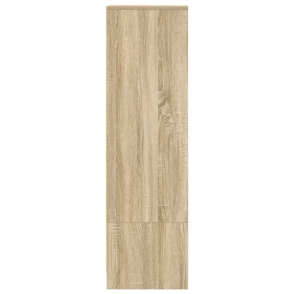 Credenza-Buffet-Armadio da cucina Rovere Sonoma 29,5x34x119,5 cm in Legno Multistrato