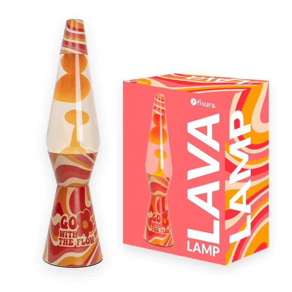 Lampada lava a proiettile go with the flow