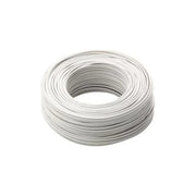 Cavo elettrico cordina unipolare bianco antifiamma FS17 1 x 1,5 mm matassa 100 m