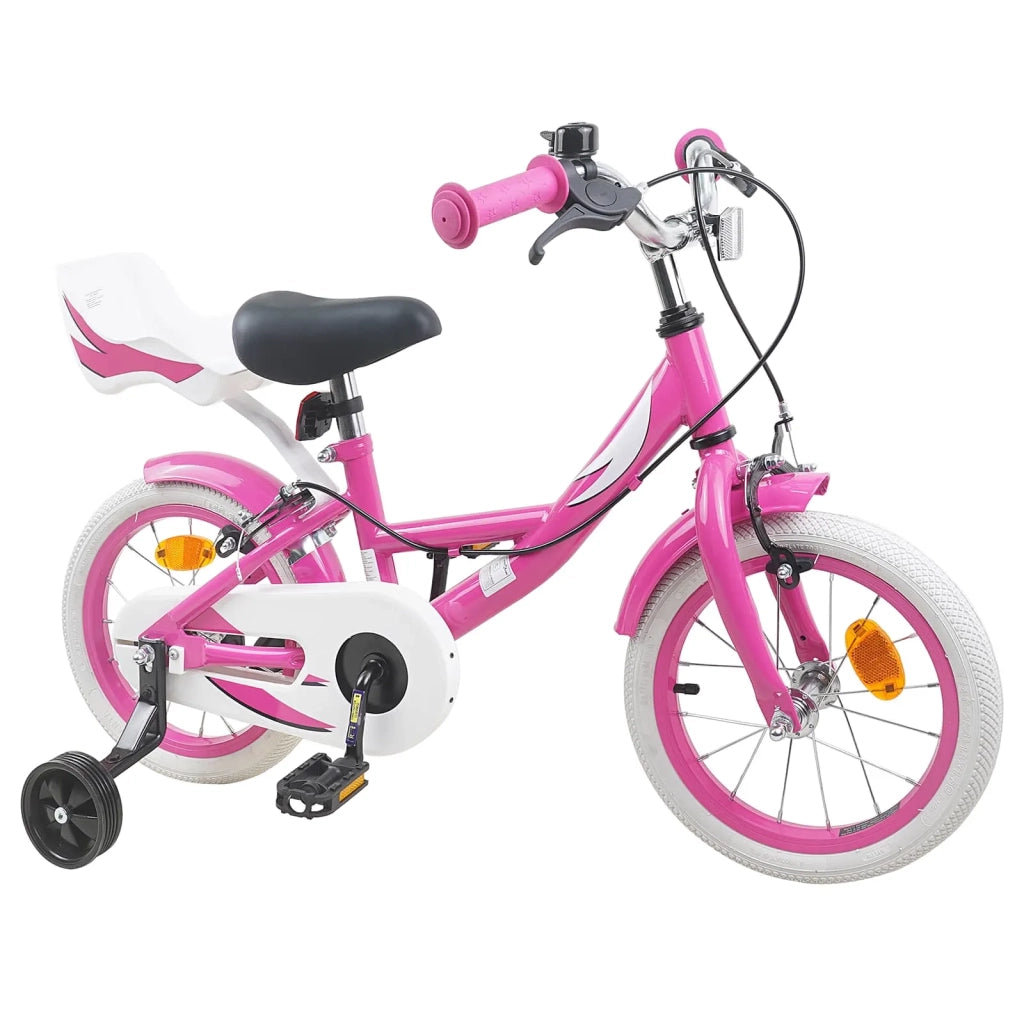 Bicicletta per Bambini 16 Pollici per bambini di 4-6 anni Rosa 42009458