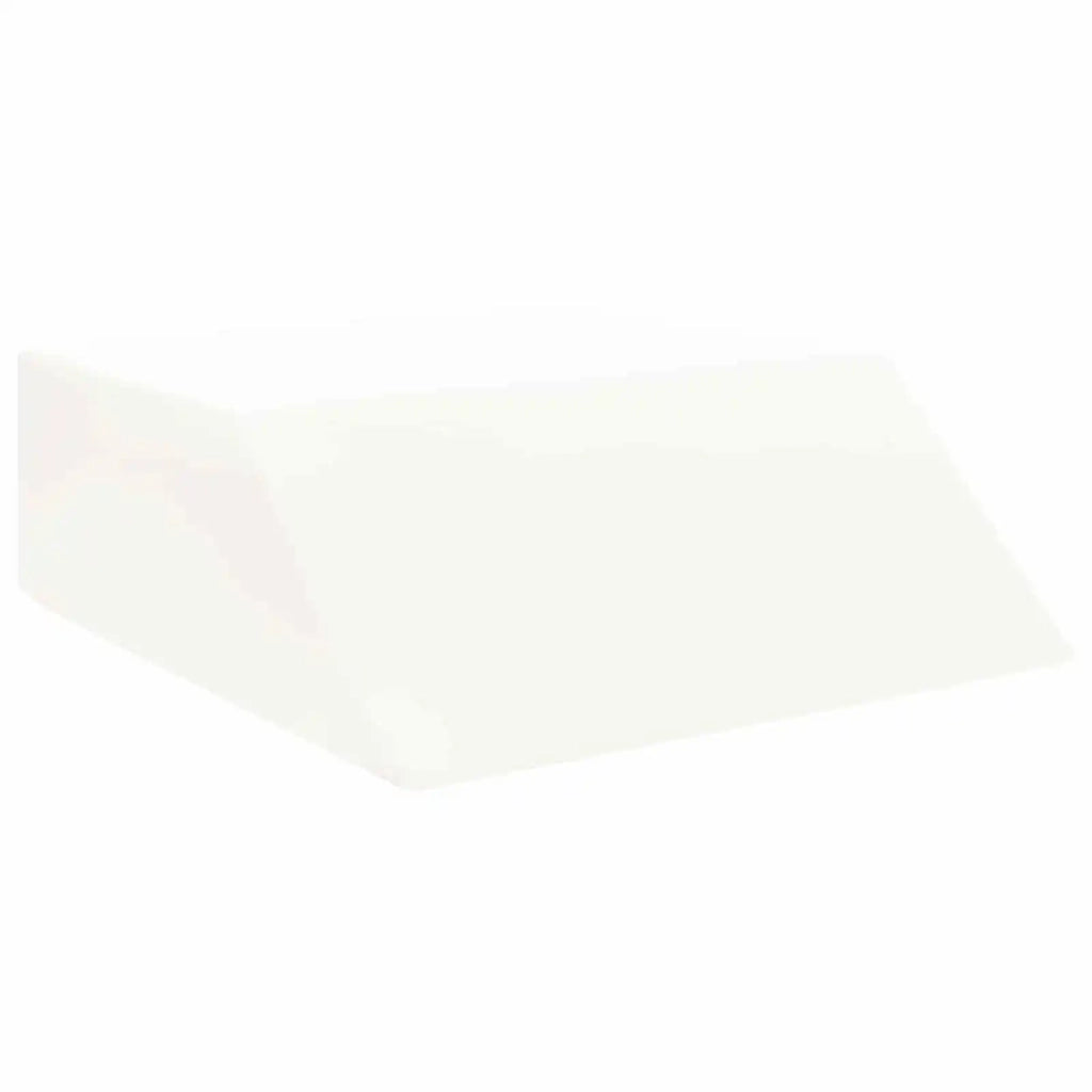 Cuscino per Gambe Bianco 63 x 52 x 19,5 cm Schiuma PU 42020190