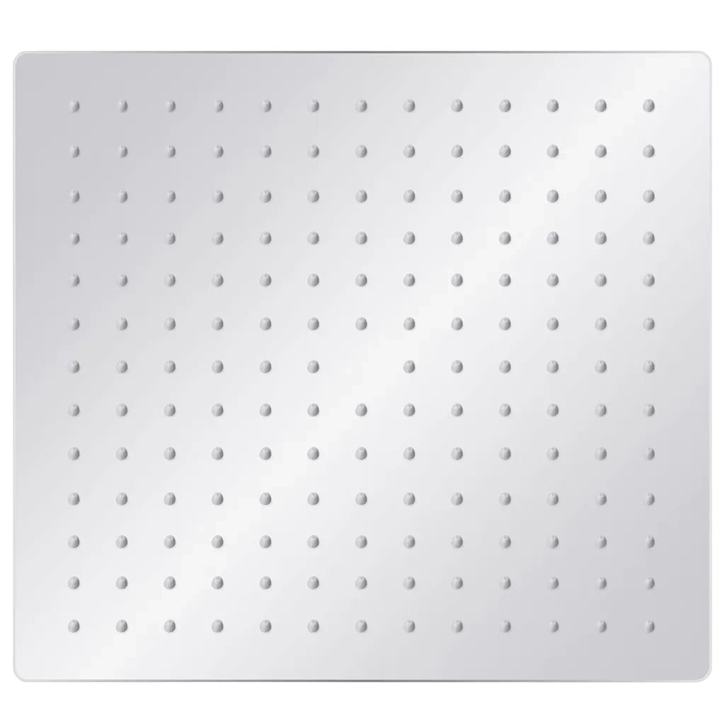 Testa Doccia a Pioggia in Acciaio Inox 304 30x30cm Quadrata CFW2490233