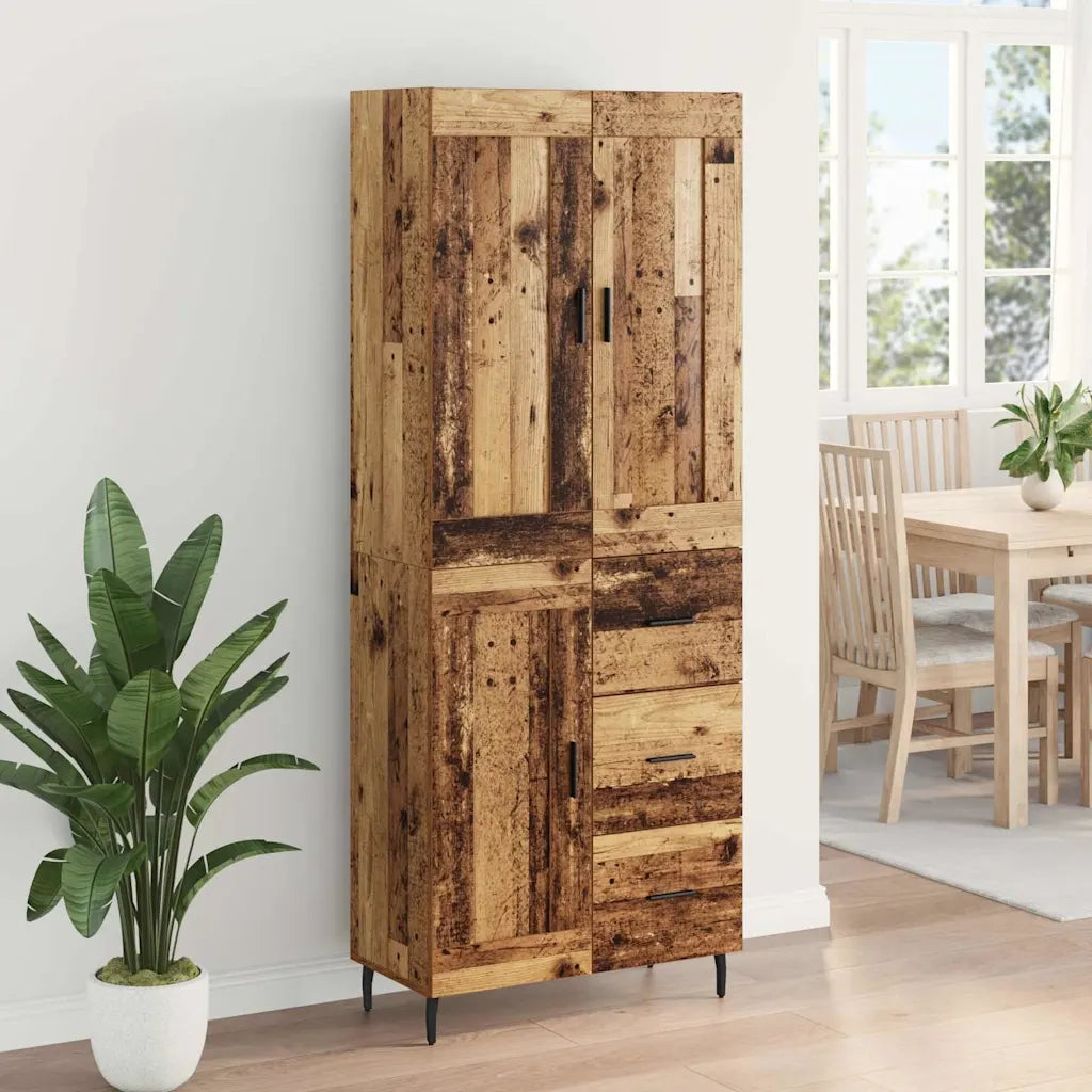 Credenza con cassetto 2 pcs Legno vecchio Legno multistrato 3415830