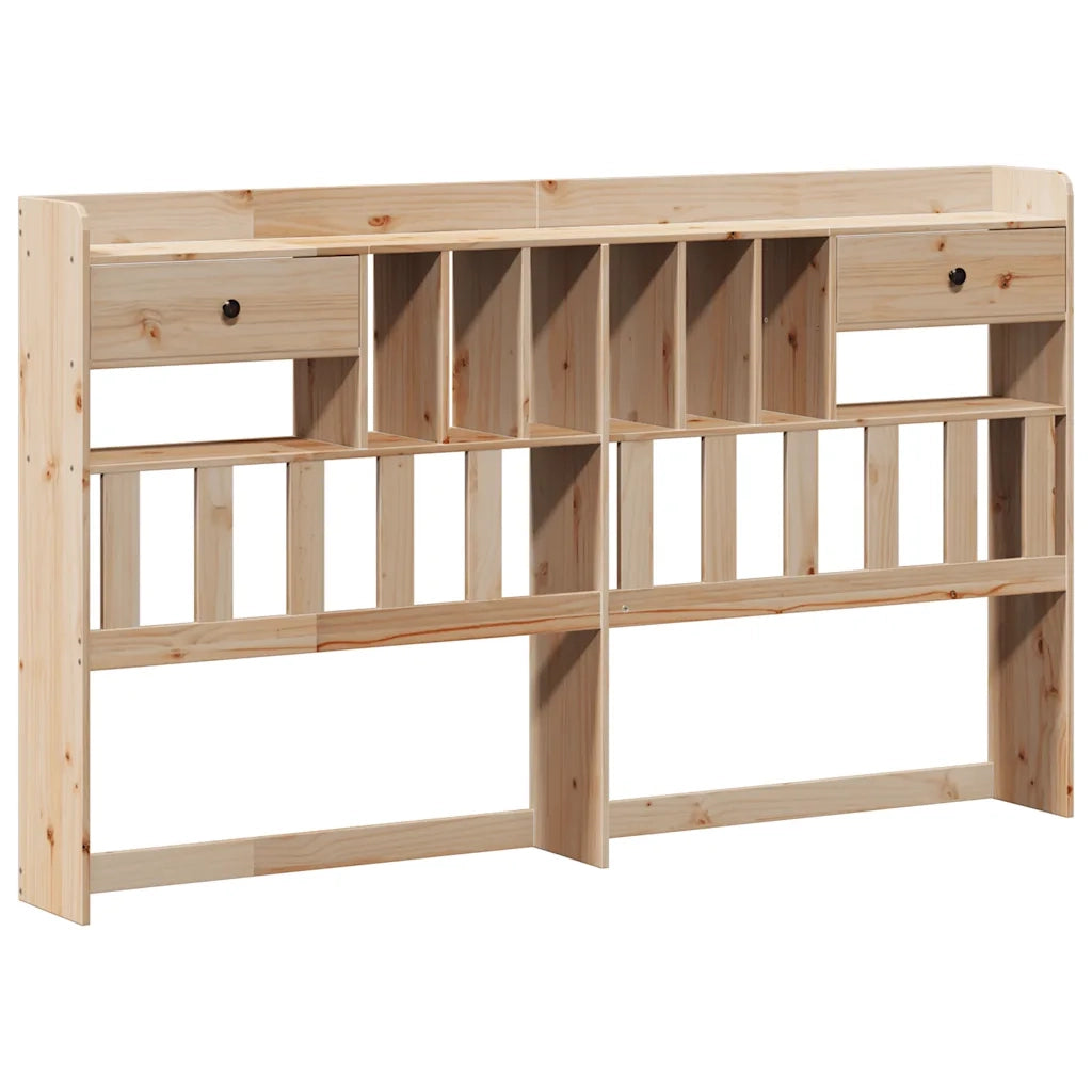Letto Libreria senza Materasso 180x200 cm in Legno di Pino 3308912