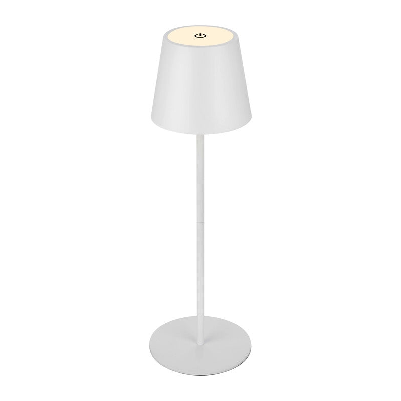 LAMPADA DA TAVOLO BT10003 BATT RICARIC BIANCO- 1,0 pz