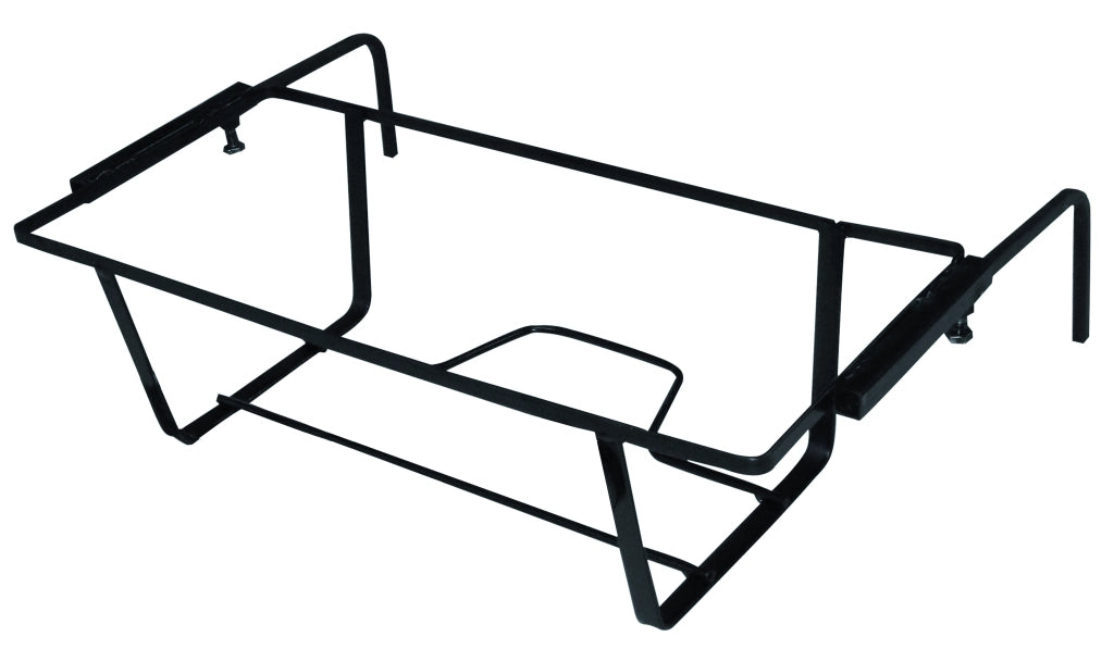 PORTAVASO DA BALCONE REGOLABILE NERO  cm. 50 5.00 pz