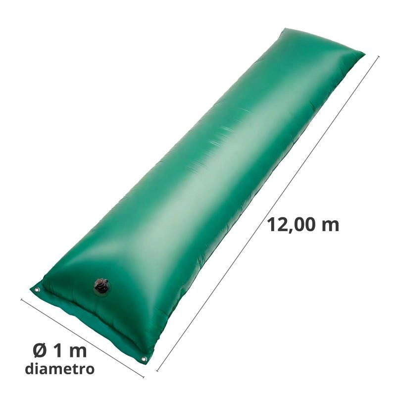 Salsicciotto Ad Aria Polartex® Airtube 0,6 Mm Per Coperture Invernali - Da 14,50 Mt  Piatto 1 Mt Lunghezza: 12.00 m