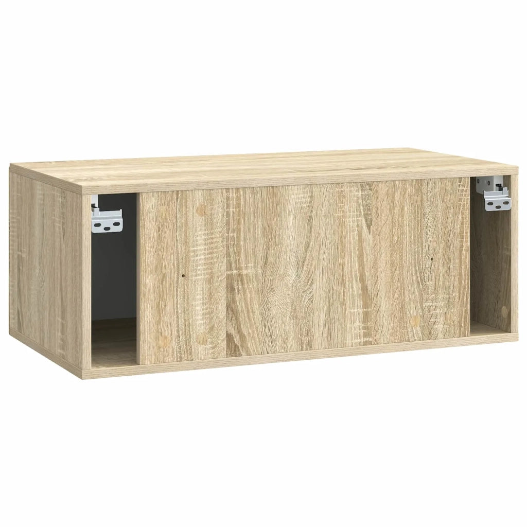 Mobile Porta TV da Muro Rovere Sonoma 78,5 x 41 x 30 cm 899027