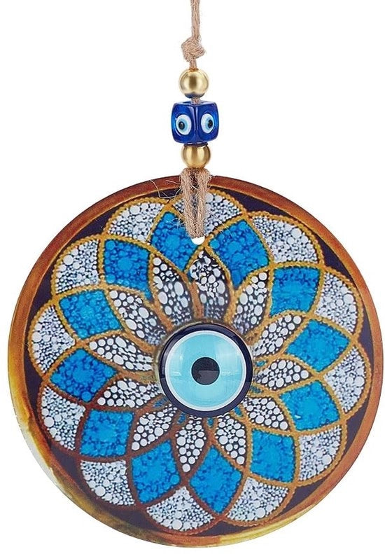 Ornamento di protezione dal malocchio con simbolo turco