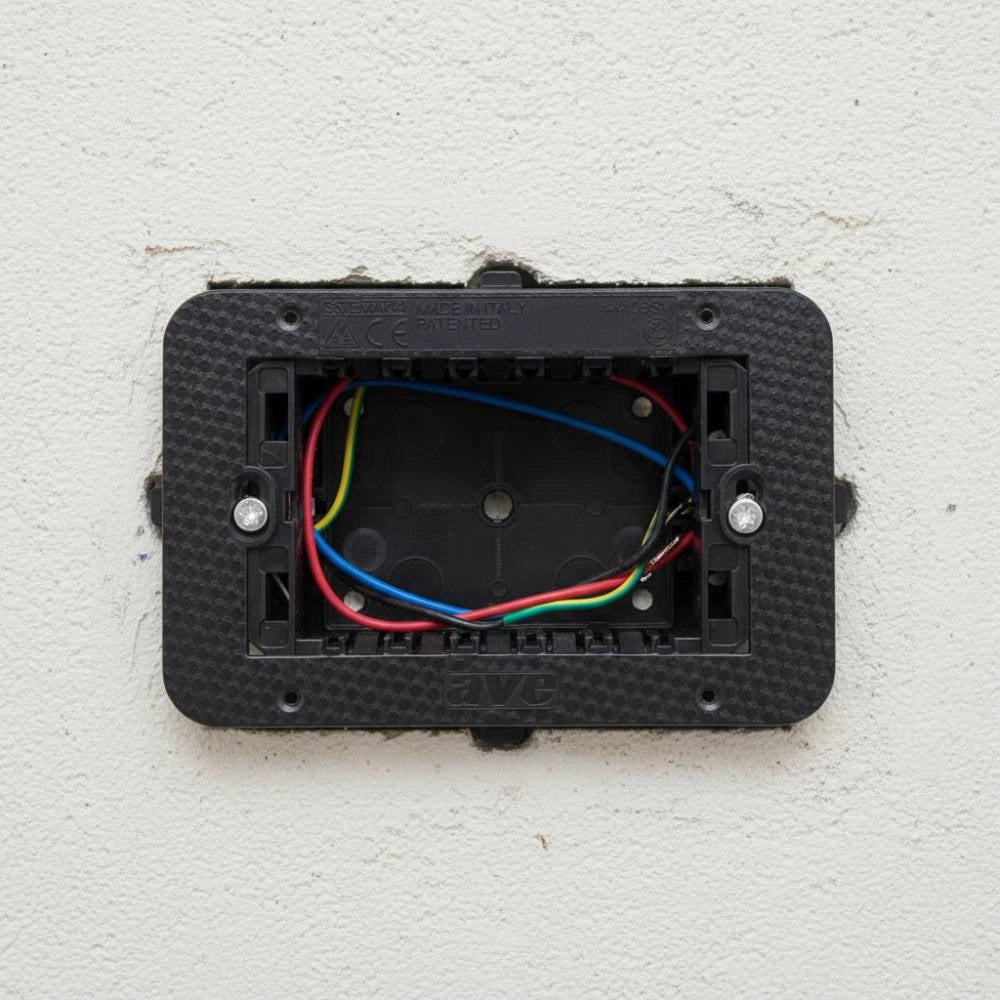 Supporto da incasso per moduli smart 44 per impianti elettrici *** numero posti 3 moduli, confezione 1