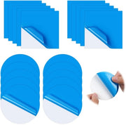 Pannelli di riparazione in PVC vinilico - Adesivi self-leviganti - Per vasche idromassaggio e piscine gonfiabili - 20 pezzi - Ideali per il ripristino rapido - Tecnologia PVC