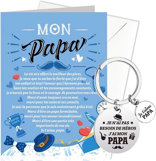 Regalo per il papà - Cadeau - Carta - Personale - Unico - Sorpresa - Regalo per il padre