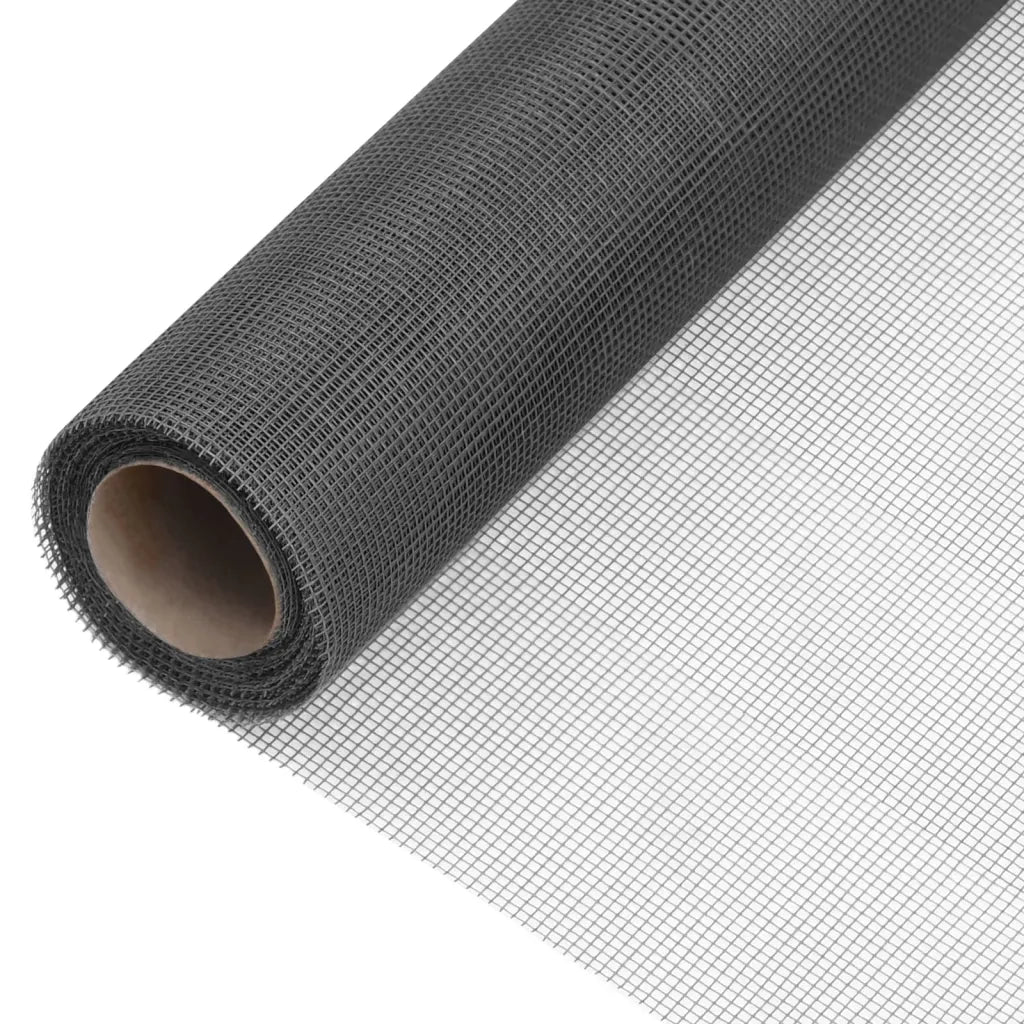 Zanzariera in Fibra di Vetro 80x2000 cm Nera CFW1971115