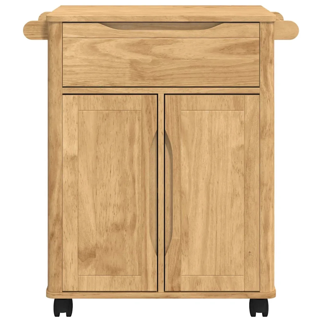 Carrello da Cucina FLORO Marrone cerato 72,5 x 45 x 80 cm 42011249