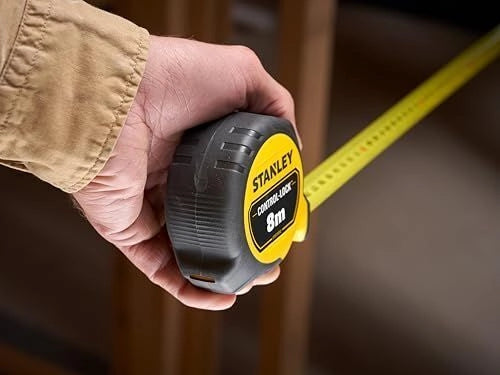 Stanley STHT37232-0 Control-Lock Flessometro 8 m nastro 25 mm Blade Armor magnete rimovibile Classe II