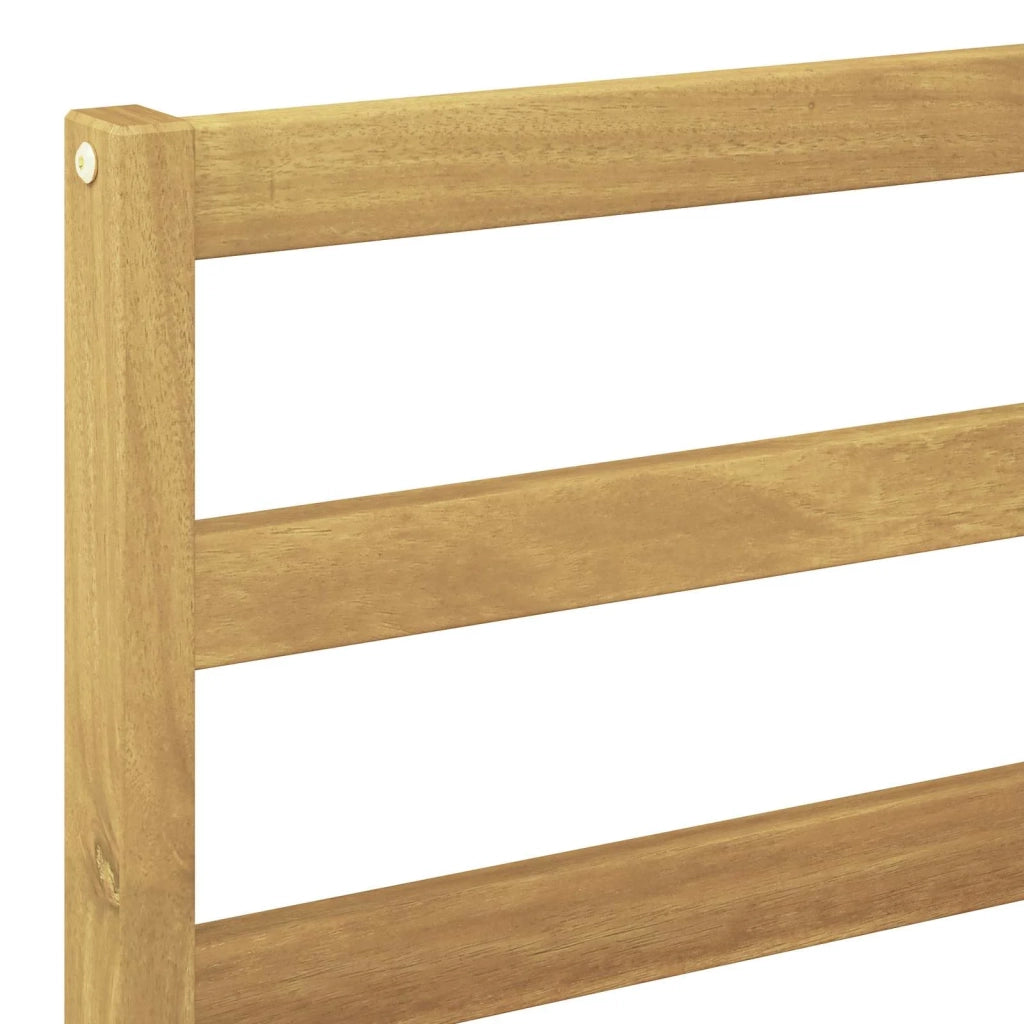 Divano centrale per esterno Legno di Acacia Massello Bianco 3439013