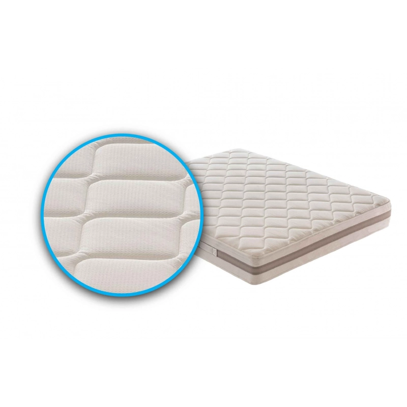 Materasso Jenny schiumato ad acqua | Altezza materasso 21cm – Livello di rigidità 8/10 - 140x190