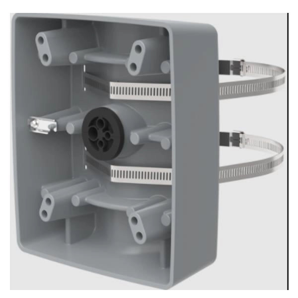 Axis t91b57 pole mount grey - 01446-001