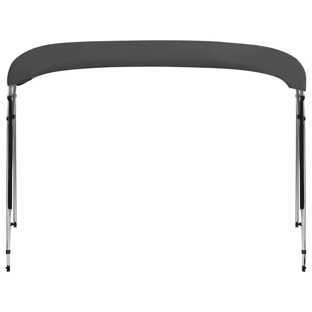 Bimini di Prua Tendalino 4 Archi-Tenda da Sole per Bimini di Prua Antracite 243x(230-244)x137 cm