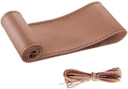 Cuscino di guida DIY - Microfibra - Universale - Adatto per ruote da 37-38 cm - Per tutte le stagioni - Incluso ago e filo - Cuscino di guida
