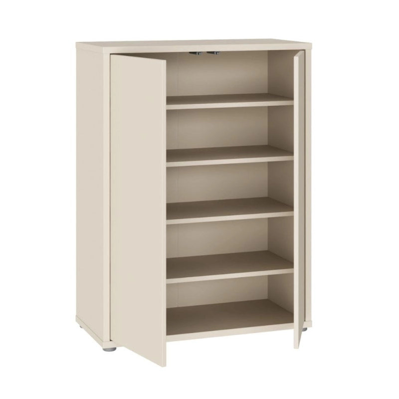 Mobile multiuso Medea 2 ante colore cashmere 74.5x34.9xH 99.1 cm.