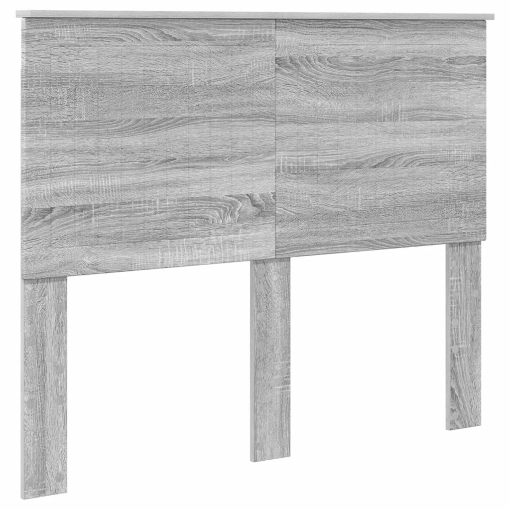 Testiera | Testata con Testiera | Testata Grigio Sonoma 135 cm Legno multistrato