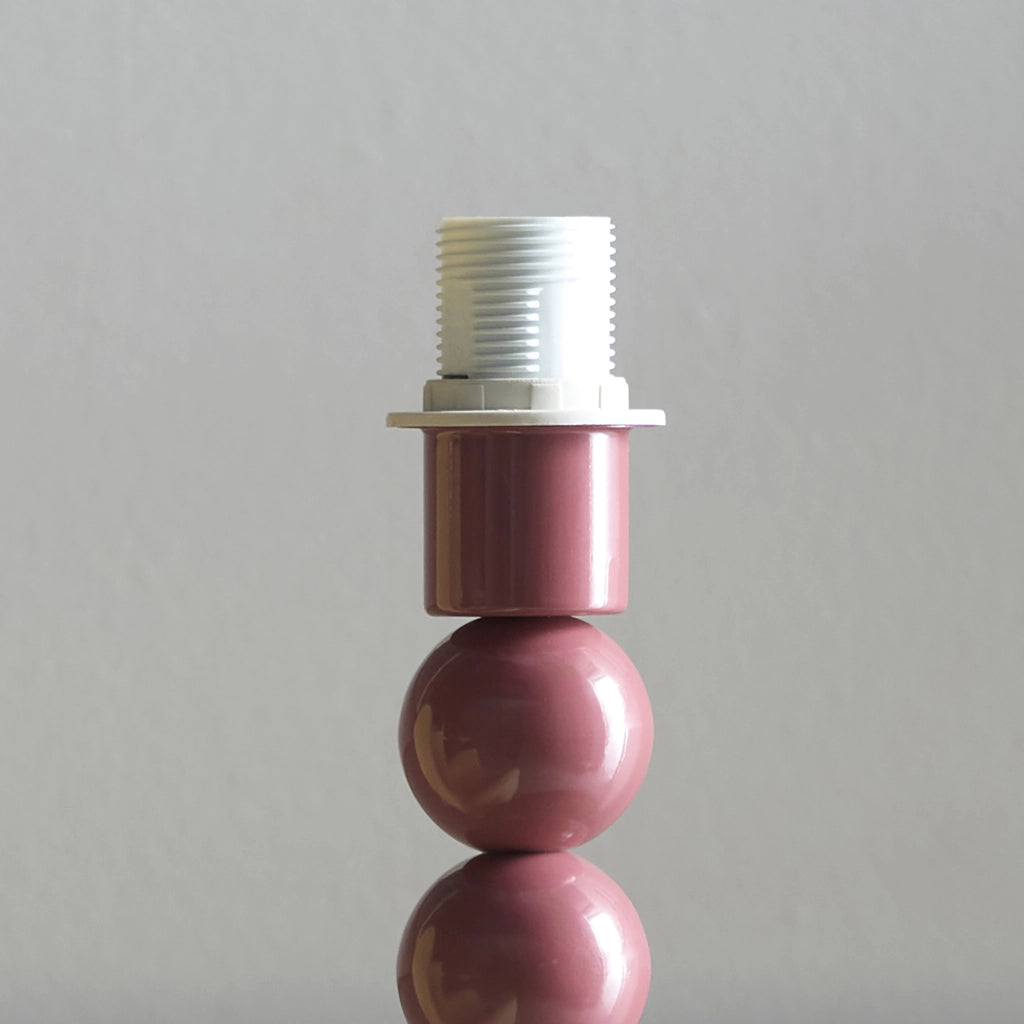 Base lampada da tavolo Higgledy Endon rosa lucida E14