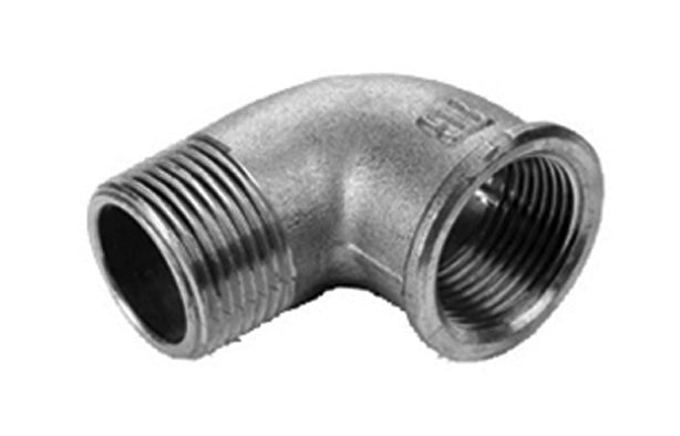 GOMITO MF IN OTTONE CROMO IBP- 3/8- IBP- pezzi 10